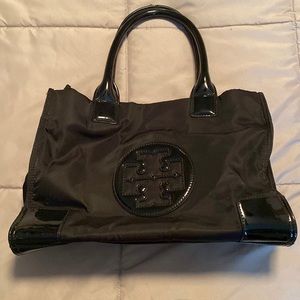 TORY BURCH Ella Nylon & Leather Mini Tote